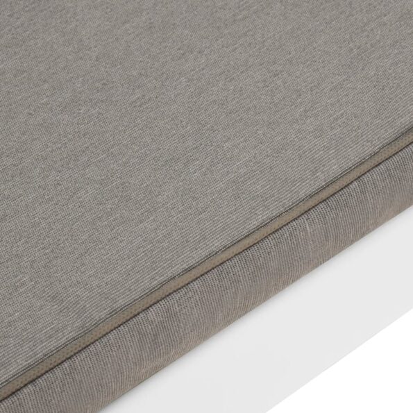 vidaXL 4-dielna záhradná sedacia s vankúšmi súprava plastová biela – Obrázok 9