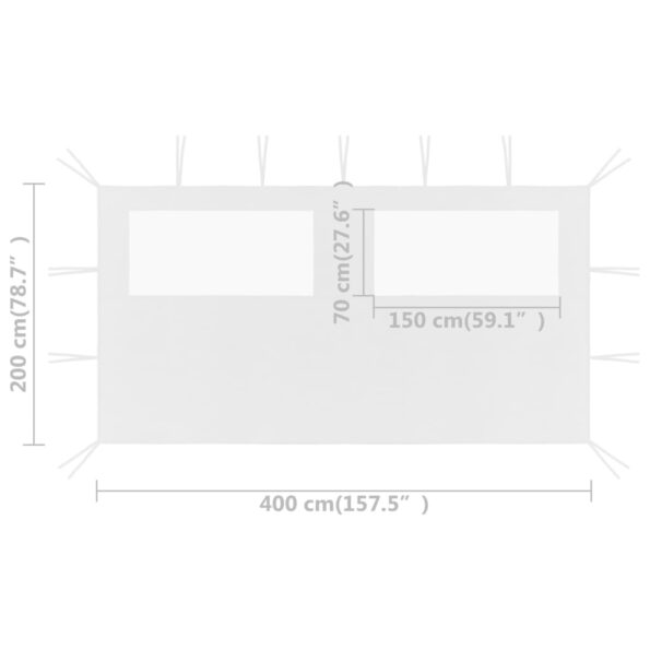 VXL8720286351635_g_en_hd_3.jpg vidaXL Bočná stena altánku s oknami 4x2 m biela – Obrázok 4
