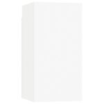vidaXL TV skrinka, biela 30,5x30x60 cm, kompozitné drevo – Obrázok 2