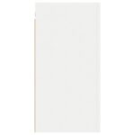 vidaXL TV skrinka, biela 30,5x30x60 cm, kompozitné drevo – Obrázok 9
