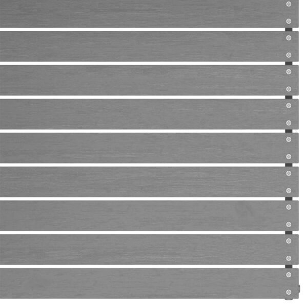 vidaXL Záhradné rohové pohovky 2 ks sivé masívna borovica – Obrázok 5