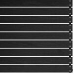 vidaXL Záhradná stredová pohovka s antracitovými vankúšmi borovica – Obrázok 7