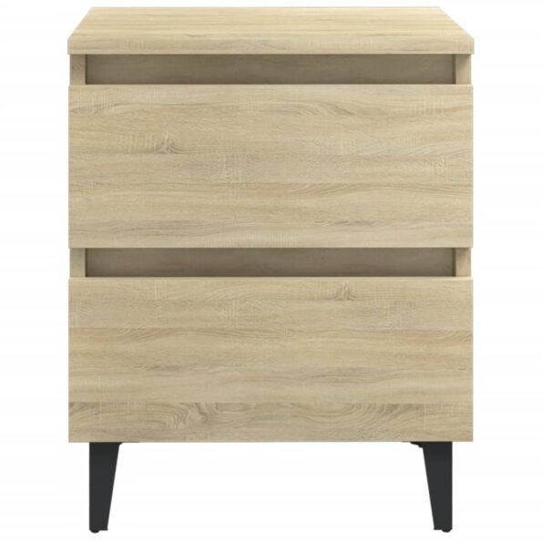 VXL8720286356852_g_en_hd_4.jpg vidaXL Nočné stolíky 2 ks, dub sonoma 40x35x50 cm, kompozitné drevo – Obrázok 6