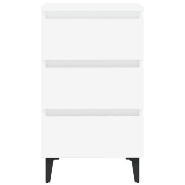 VXL8720286357149_g_en_hd_2.jpg vidaXL Nočný stolík nohy z kovu biely 40x35x69 cm – Obrázok 4