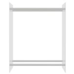 vidaXL Stojan na palivové drevo priehľadný 80x35x100 cm tvrdené sklo – Obrázok 3