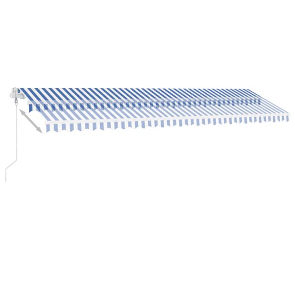 VXL8720286400159_g_en_hd_4.jpg vidaXL Automatická markíza, LED a senzor vetra 600x350 cm, modrá/biela – Obrázok 6