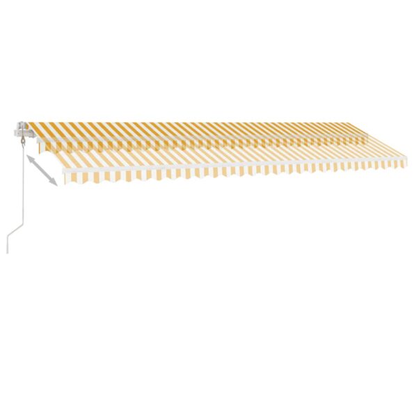 VXL8720286400173_g_en_hd_4.jpg vidaXL Automatická markíza, LED a senzor vetra 600x350 cm, žltá/biela – Obrázok 6