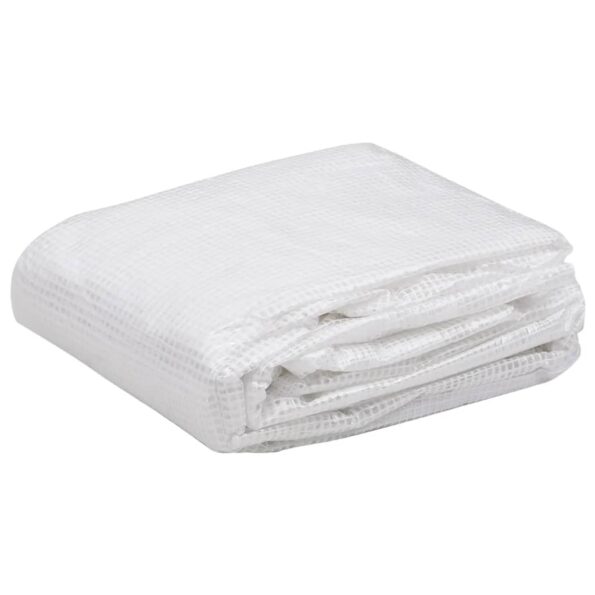 vidaXL Náhradná plachta na skleník (36 m²) 3x12x2 m, priehľadná – Obrázok 3