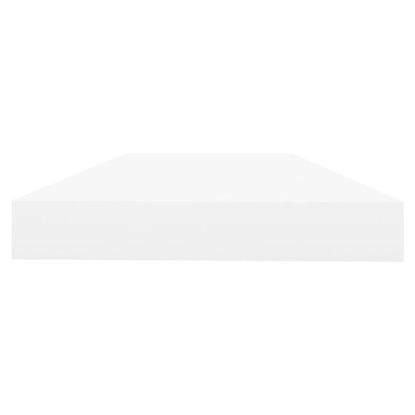 vidaXL Plávajúce nástenné police 4 ks dubové a biele 50x23x3,8 cm MDF – Obrázok 6