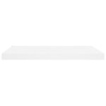 vidaXL Plávajúce nástenné police 2ks dubové a biele 60x23,5x3,8 cm MDF – Obrázok 5