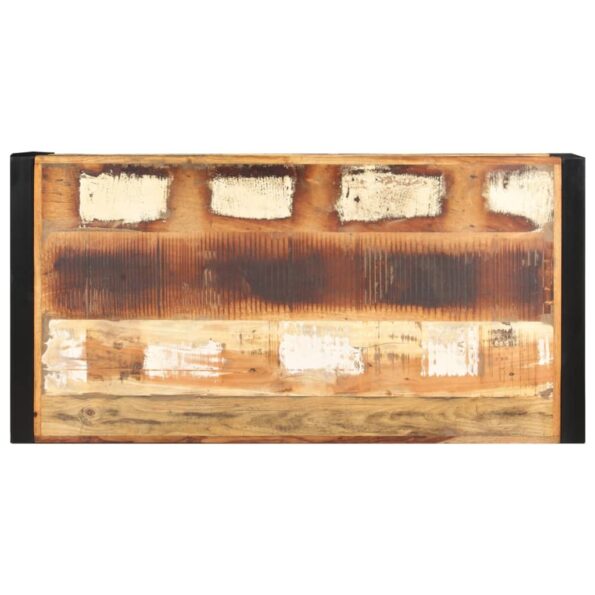 vidaXL Konferenčný stolík 120x60x40 cm, recyklovaný masív – Obrázok 4