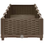 vidaXL Vyvýšený záhon 160x40x23 cm polypropylén – Obrázok 6