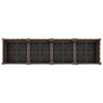 vidaXL Vyvýšený záhon 160x40x23 cm polypropylén – Obrázok 7