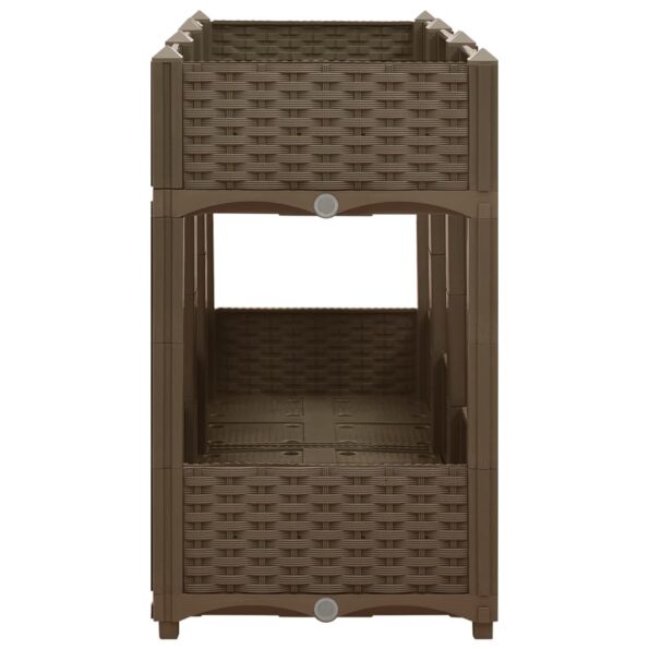 vidaXL Vyvýšený záhon 120x40x71 cm polypropylén – Obrázok 4