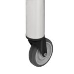 vidaXL Kuchynský pracovný stôl s kolieskami 100x45x85 cm nerezový – Obrázok 6