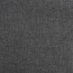 vidaXL Barové stoličky 2 ks tmavosivé látkové – Obrázok 3