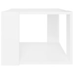 vidaXL Konferenčný stolík, biely 40x40x30 cm, kompozitné drevo – Obrázok 4