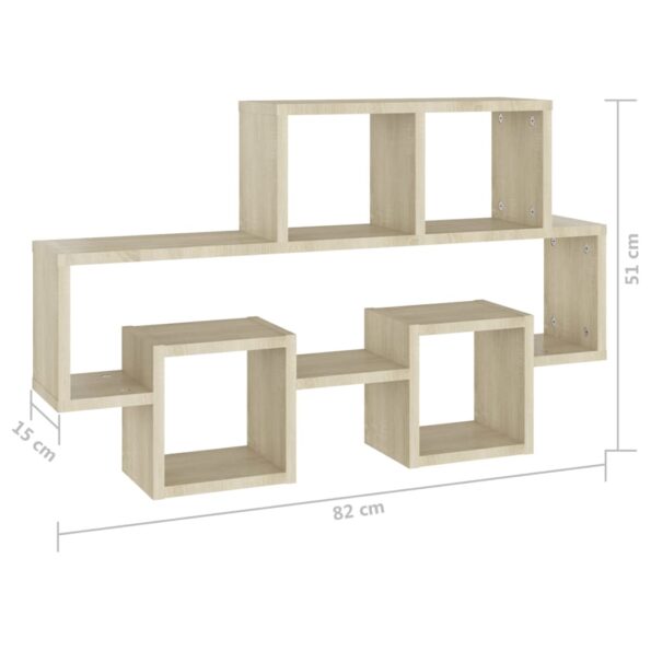 VXL8720286596715_g_en_hd_4.jpg vidaXL Nástenná polica v tvare auta sonoma 82x15x51cm kompozitné drevo – Obrázok 6