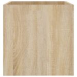 vidaXL Kvetináč vo farbe dubu sonoma 40x40x40 cm spracované drevo – Obrázok 5