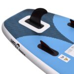 vidaXL Nafukovací Stand up paddleboard morský modrý 360x81x10 cm – Obrázok 6