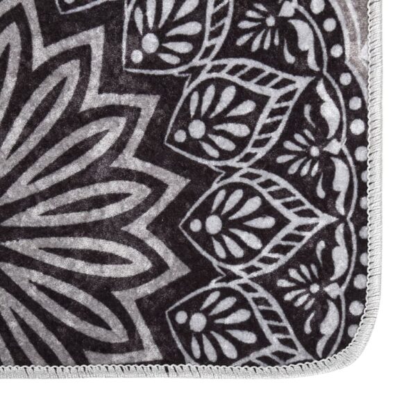 vidaXL Prateľný koberec 190x300 cm viacfarebný protišmykový – Obrázok 3