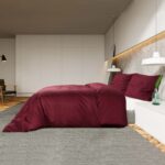 vidaXL Súprava obliečok čierna 200x200 cm ľahké mikrovlákno – Obrázok 4