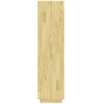 vidaXL Knižnica/deliaca stena 40x35x135 cm, borovicový masív – Obrázok 7