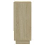 vidaXL Komoda, dub sonoma 97x31x75 cm, kompozitné drevo – Obrázok 7