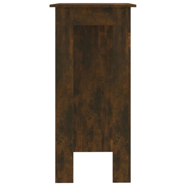 VXL8720286836477_g_en_hd_4.jpg vidaXL Barový stôl s poličkou dymový dub 102x50x103,5 cm drevotrieska – Obrázok 6
