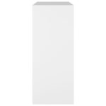 vidaXL Knižnica/deliaca stena biela 80x30x72 cm – Obrázok 6