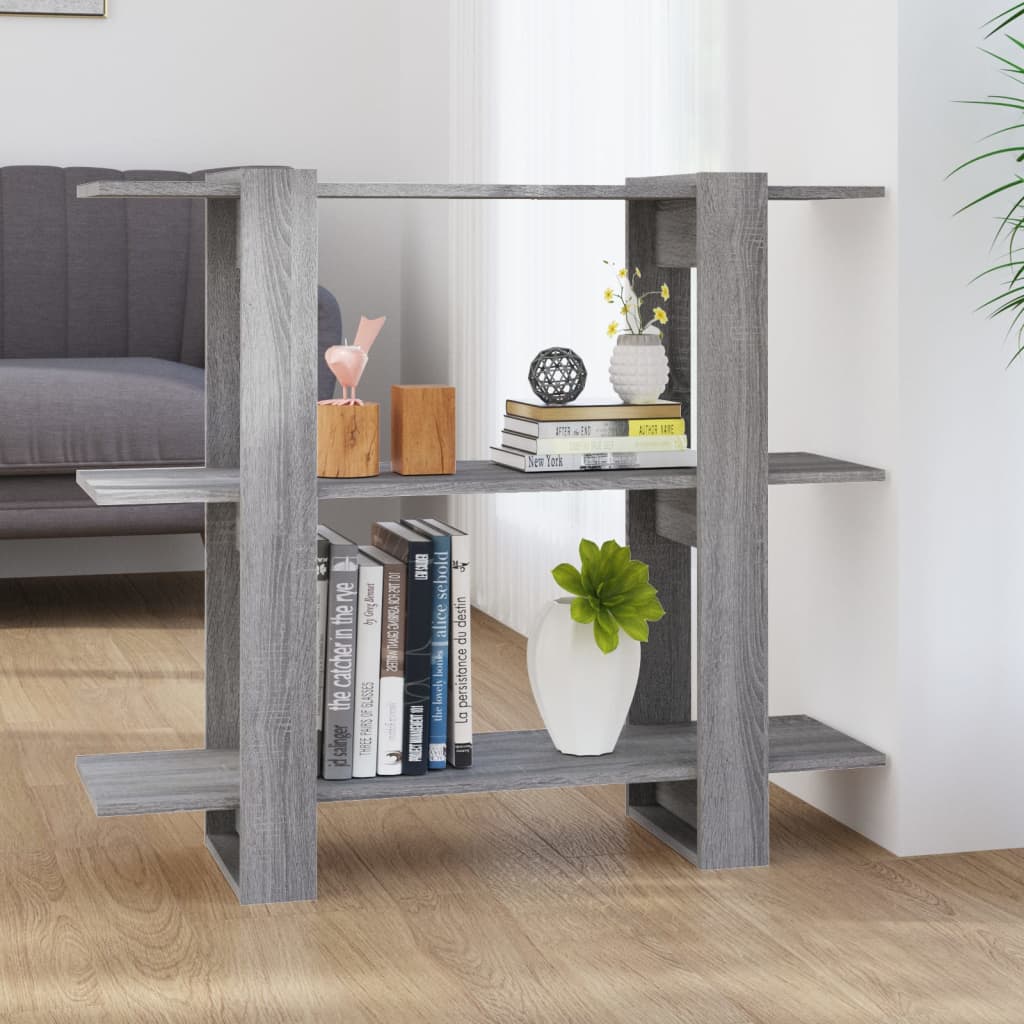VXL8720286843987_m_en_hd_1.jpg vidaXL Knižnica/deliaca stena sivý dub sonoma 100x30x87 cm – Obrázok 1