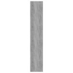 vidaXL Knižnica/deliaca stena sivá sonoma 60x30x166cm kompozitné drevo – Obrázok 6