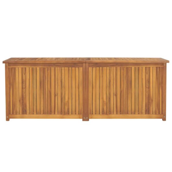 vidaXL Záhradný box 150x50x55 cm, tíkový masív – Obrázok 2