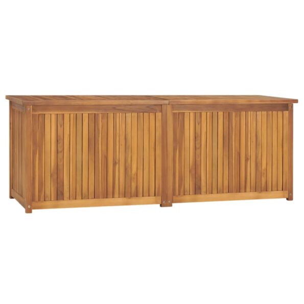 vidaXL Záhradný box 150x50x55 cm, tíkový masív – Obrázok 3