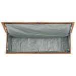 vidaXL Záhradný box 150x50x55 cm, tíkový masív – Obrázok 4