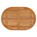 vidaXL Záhradný stôl 200x100x75 cm masívne eukalyptové drevo – Obrázok 9