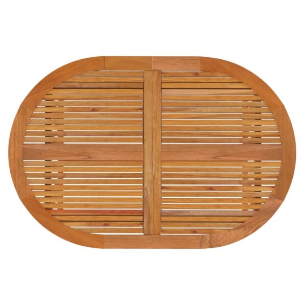 vidaXL Záhradný stôl 200x100x75 cm masívne eukalyptové drevo – Obrázok 9
