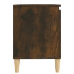 vidaXL TV stolík nohy z dreva farba dubu sonoma 103,5x35x50 cm – Obrázok 7