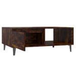 vidaXL Konferenčný stolík údený dub 90x60x35 cm drevotrieska – Obrázok 5