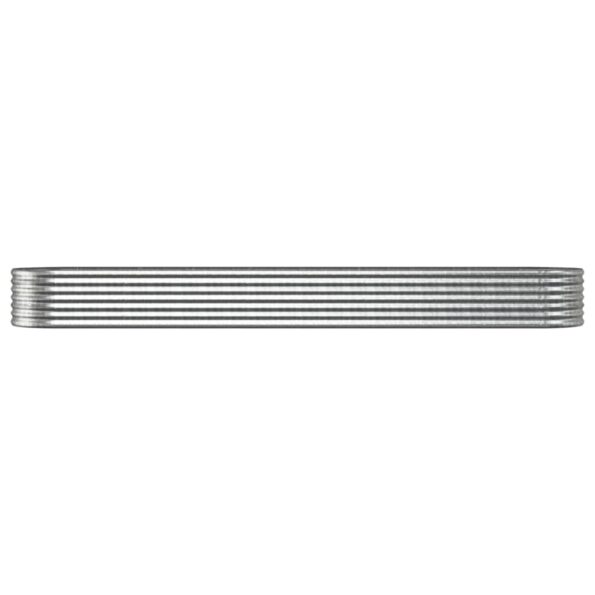 VXL8720286856352_g_en_hd_1.jpg vidaXL Vyvýšený záhradný záhon práškovaná oceľ 368x80x36 cm strieborný – Obrázok 3