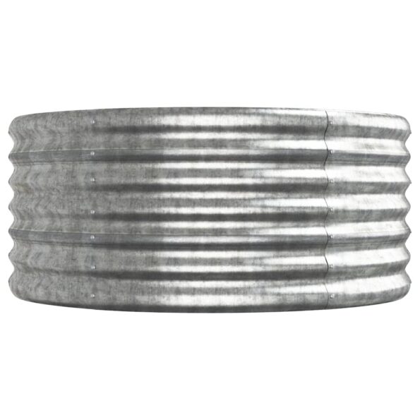 VXL8720286856352_g_en_hd_2.jpg vidaXL Vyvýšený záhradný záhon práškovaná oceľ 368x80x36 cm strieborný – Obrázok 4