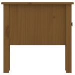 vidaXL Bočné stolíky 2 ks medovo hnedé 50x50x49 cm borovicový masív – Obrázok 10