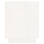 vidaXL TV skrinka biela 110,5x35x44 cm masívna borovica – Obrázok 7