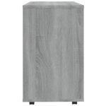 vidaXL Príručný stolík sivý dub sonoma 70x35x55 cm spracované drevo – Obrázok 6