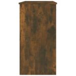 vidaXL Stôl dymový dub 80x40x75 cm spracované drevo – Obrázok 5