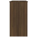 vidaXL Stôl hnedý dub 80x40x75 cm kompozitné drevo – Obrázok 5