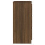 vidaXL Komoda hnedý dub 60x35x76 cm spracované drevo – Obrázok 4