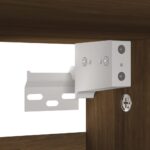 vidaXL Botník hnedý dub 60x35x70 cm spracované drevo – Obrázok 8