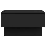 vidaXL Nástenné nočné stolíky 2 ks čierne – Obrázok 6