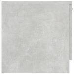 vidaXL Nočný stolík betónovo-sivý 40x39x40 cm – Obrázok 6